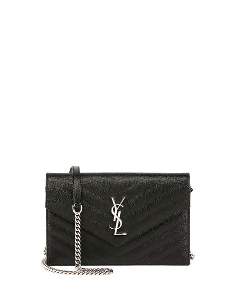 monogram ysl medium leather flap continental wallet|ysl wallet neiman marcus.